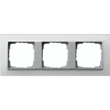 GIRA Event Opak Aluminium - White (021350)