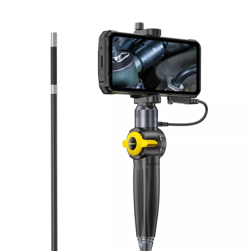 Endoscope UleFone EC03 1080P with waterproof flexible cable, model UF-EC03
