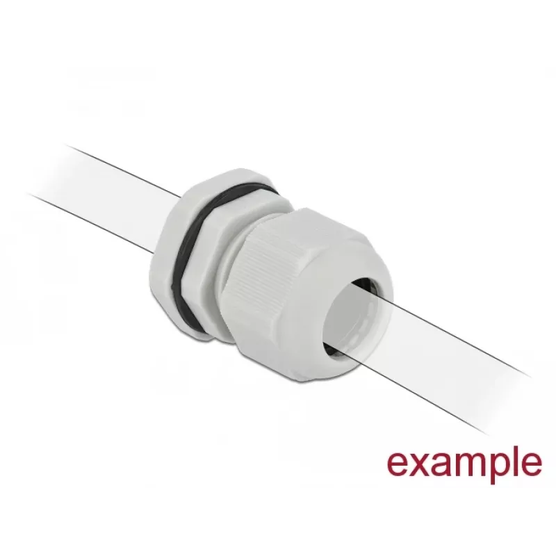 Cable Gland DeLOCK 60193 Grey Plastic 10 pcs