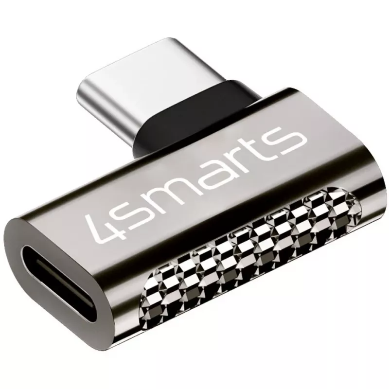 Cable Gender Changer 4smarts 540464 USB-C to USB-C Silver