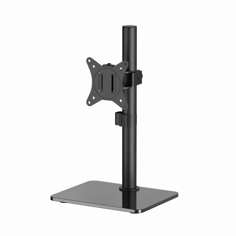 Monitor desk stand GEMBIRD MS-D1ST-03 full motion for 17–32 inch screens, steel, black, VESA 75x75–100x100, 9 kg