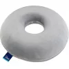 Pressure cushion TIMAGO SUPPORT TIM opening — foam seating cushion with centre hole, 390×390×80 mm, grey