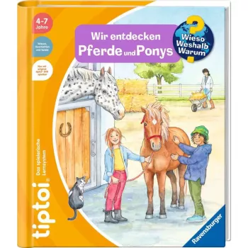tiptoi Why? How? What For? We discover Horses and Ponies, Learning Book