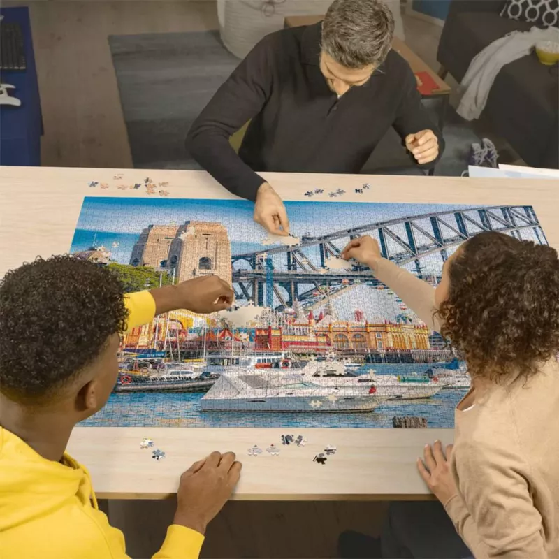 Jigsaw Puzzle Ravensburger Secret Sydney 3000 pieces – panoramic cityscape 3000 pcs