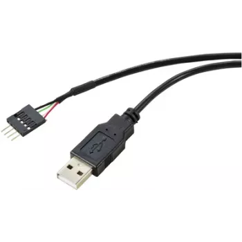 Renkforce RF-5719750 USB Cable Black