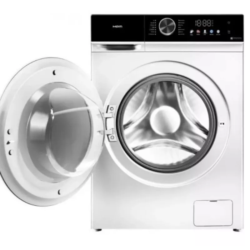 Washing machine MPM MPM-5112-PT-44, front-load, 10 kg, 1200 RPM, A energy, white, freestanding