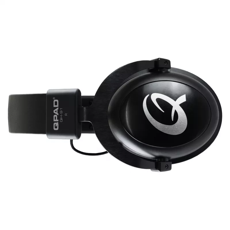 Headset QPAD QH-91 wired head-band, circumaural, 15–25000 Hz, 2 m cable, black