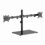 Monitor desk mount Gembird MS-D2ST-01 for 2 displays, up to 32 inch, VESA 75x75–100x100, max load 18 kg, black