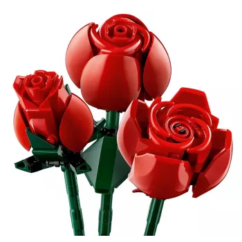 LEGO Icons Bouquet of Roses Artificial Flowers Set for Adults Botanical Collection Home Décor Accessories Valentine’s Day Treat Gifts for Women