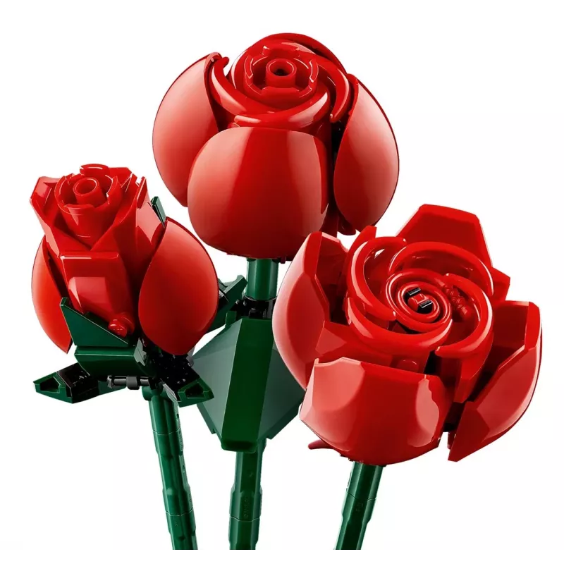 LEGO Icons Bouquet of Roses Artificial Flowers Set for Adults Botanical Collection Home Décor Accessories Valentine’s Day Treat Gifts for Women