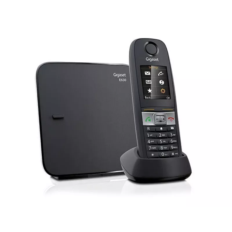 Gigaset E630 cordless phone with large keypad IP65