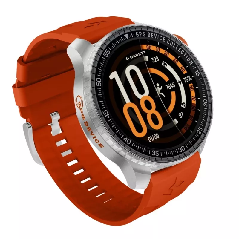 Smartwatch Garett Compass GPS silver — Garett Compass GPS srebrny