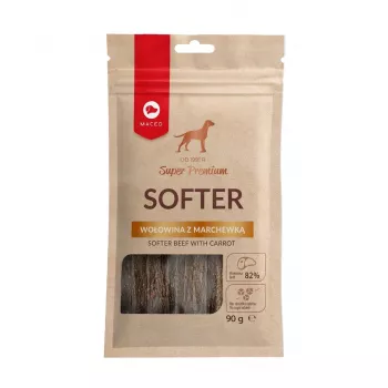 Dog treats MACED Softer Beef with carrot 100 g — soft beef & carrot training chews for adult dogs