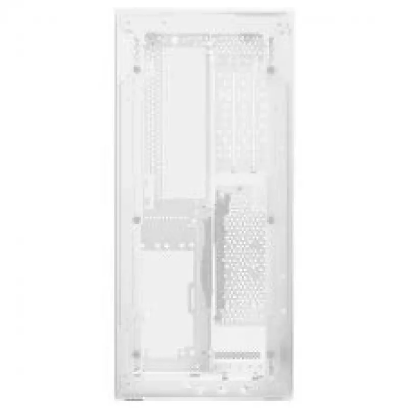 Mini-ATX PC case ssupd Meshroom S V2, white, mesh panels, supports ATX motherboard and PCIe 5.0