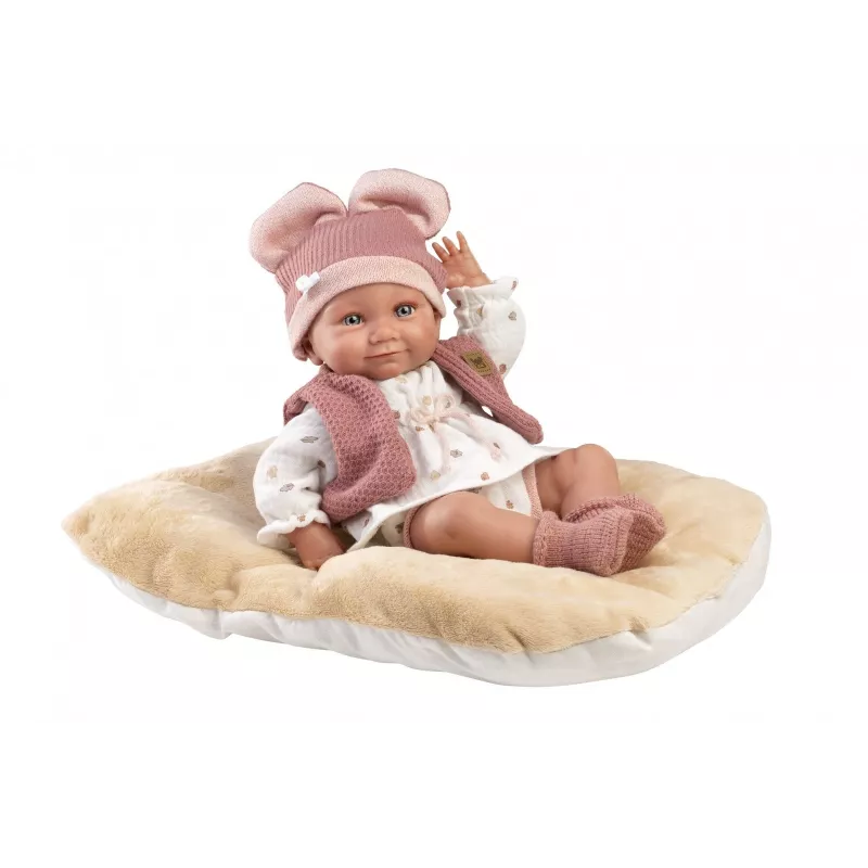 Doll Llorens 40 cm baby vinyl with realistic features and soft body