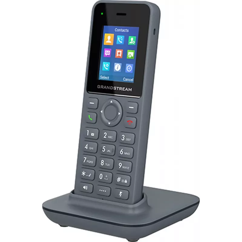 IP Phone Grandstream DP725 wireless handset, grey, 1.8 inch TFT display, 20 lines, Li-Ion 1500 mAh