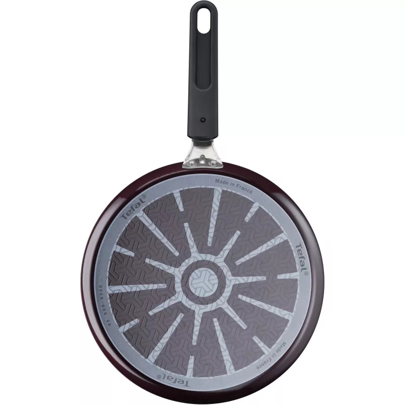 Crepe pan Tefal Resist Intense D52210 Round 25 cm Black Red