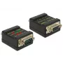 Connector DeLOCK 2xDB9 87713 Black