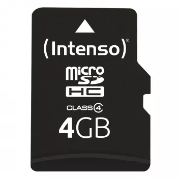Memory Card Intenso 4GB MicroSDHC Class 4 3403450