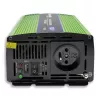 Car inverter Qoltec Monolith 1200 W Green 12 V