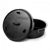 Dutch oven Petromax ft6-t 5.5 L Black Cast Iron
