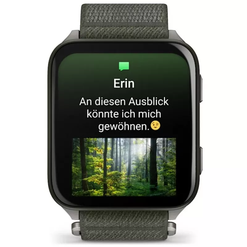 Garmin Venu X1 5.08 cm (2) AMOLED Digital 448 x 486 pixels Touchscreen Grey Wi-Fi GPS (satellite)