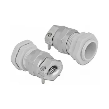 Cable Gland DeLOCK 60358 Grey Metal Plastic