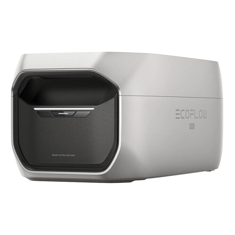 Battery for EcoFlow DELTA 3 Max Plus portable power station — LiFePO4 2,048 Wh, black