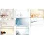 Envelope Sigel DU601 Christmas DIN long without window, pack with holiday motif