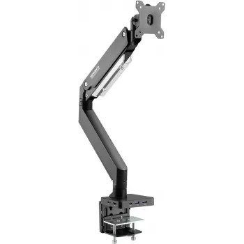 SpeaKa Professional SP-MM-810 Single-gang Monitor-Desk Mount 43,2 cm (17) - 88,9 cm (35) Integrated Docking Station, Gas-Spring Technology, Tiltable, swivel (SP-10506476)