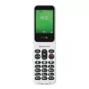 Feature phone Doro Leva E22 clamshell, 2.8 inch (7.11 cm) display, Single SIM, 0.3 MP camera, 1150 mAh, 127.8 g, Red/White
