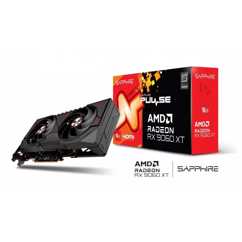 SAPPHIRE PULSE Radeon RX 9060 XT 16GB Graphics Card