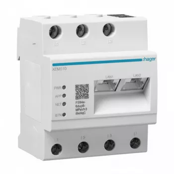 Charging cable Hager XVL122C witty plus 1x22 kW Type 2, 6.5 m