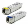 SFP WDM Module pair Extralink 1.25G 1310/1550nm single‑mode 3km LC DOM