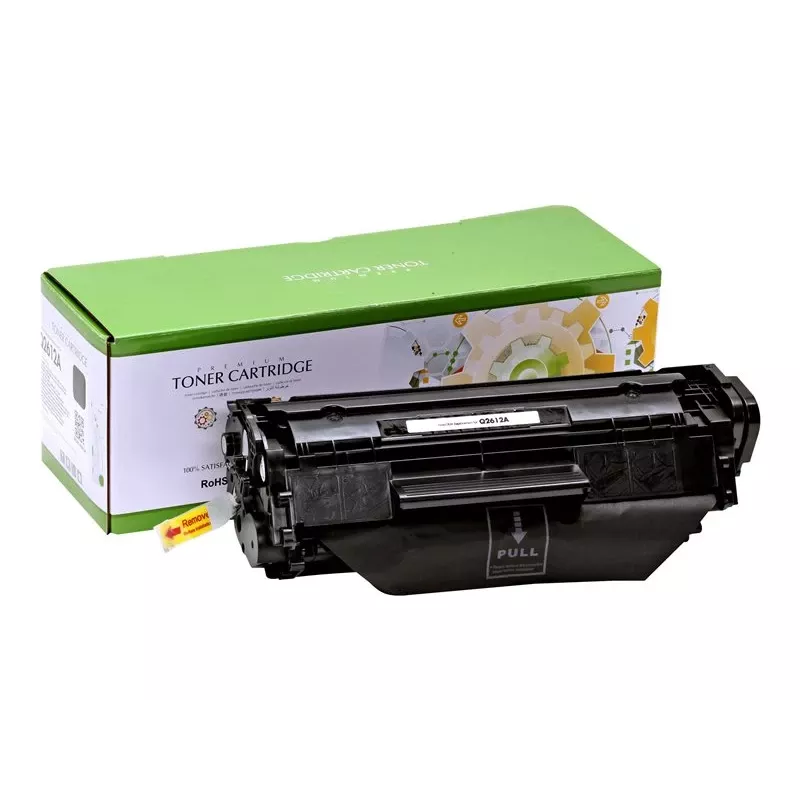 Compatible Static-Control Hewlett-Packard Q2612A Black, 2000 p.