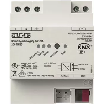 Power Supply unit jung 20640REG KNX 640 mA