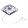 120mm PWM ARGB cooling fan Jonsbo ZA-120 white — model ZA-120W, PWM control, ARGB lighting