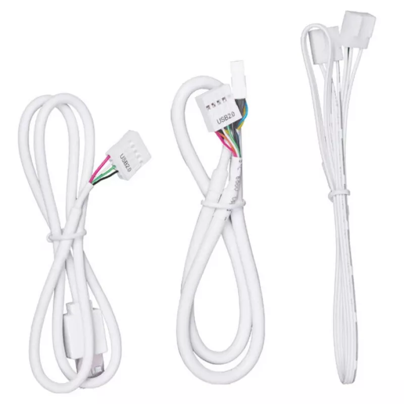 USB and PWM Hub Lian Li EDGE HUB EG-HUB01W — 4× USB, 6× PWM, white