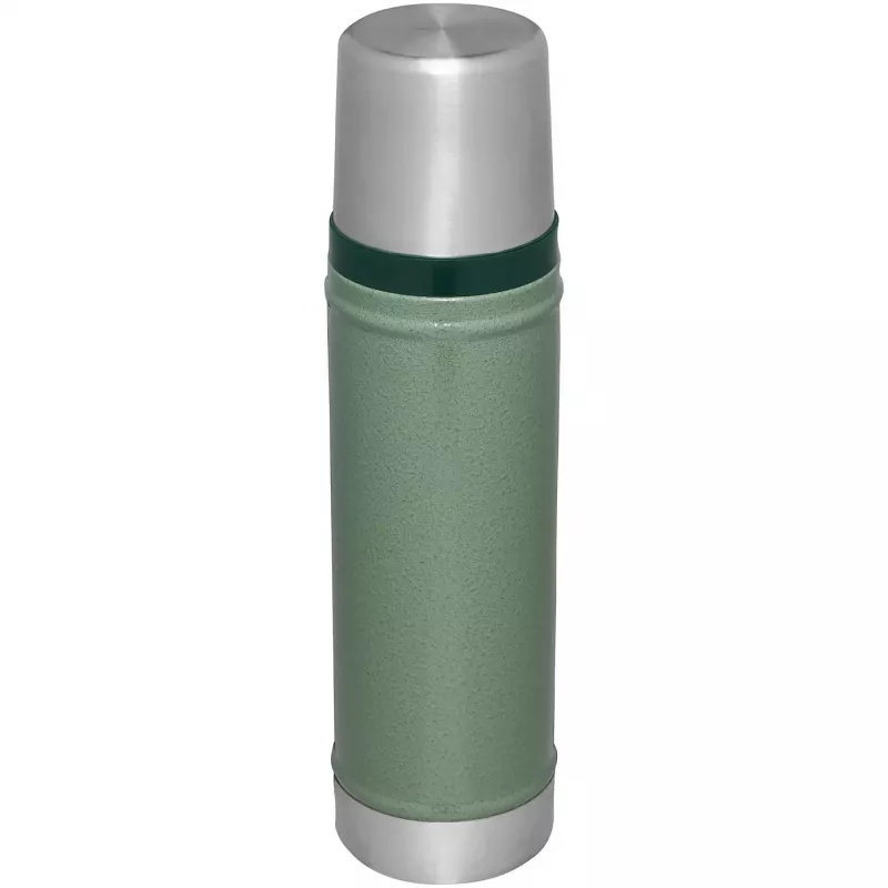 Thermos STANLEY The Legendary Classic Bottle 0.6L green – insulated vacuum bottle, 600 ml
