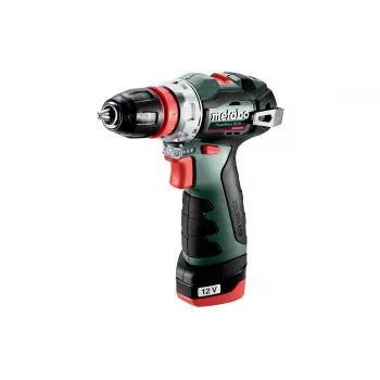 Pistol Grip Drill Metabo PowerMaxx BS BL Q, 12V, 2Ah, 1500 RPM, 900g