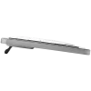 Wireless Keyboard CLEVETURA CLVX 1 Touch-On-Keys AI, ANSI US Windows Layout, Scissor Switches, Aluminum Chassis, Interactive RGB