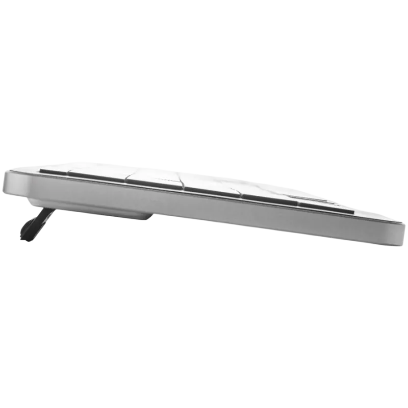Wireless Keyboard CLEVETURA CLVX 1 Touch-On-Keys AI, ANSI US Windows Layout, Scissor Switches, Aluminum Chassis, Interactive RGB