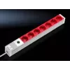 Rittal - Extension Cord (Rack - rack-mountable) - 7 Output Plugs (7240.260)