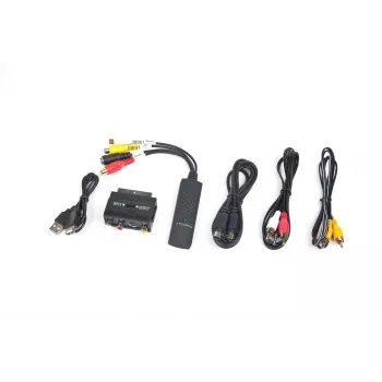 Gembird UVG - 002 Audio/Video Grabber (Composite Video/Stereo RCA/SCART-S-Video, USB 3.0)