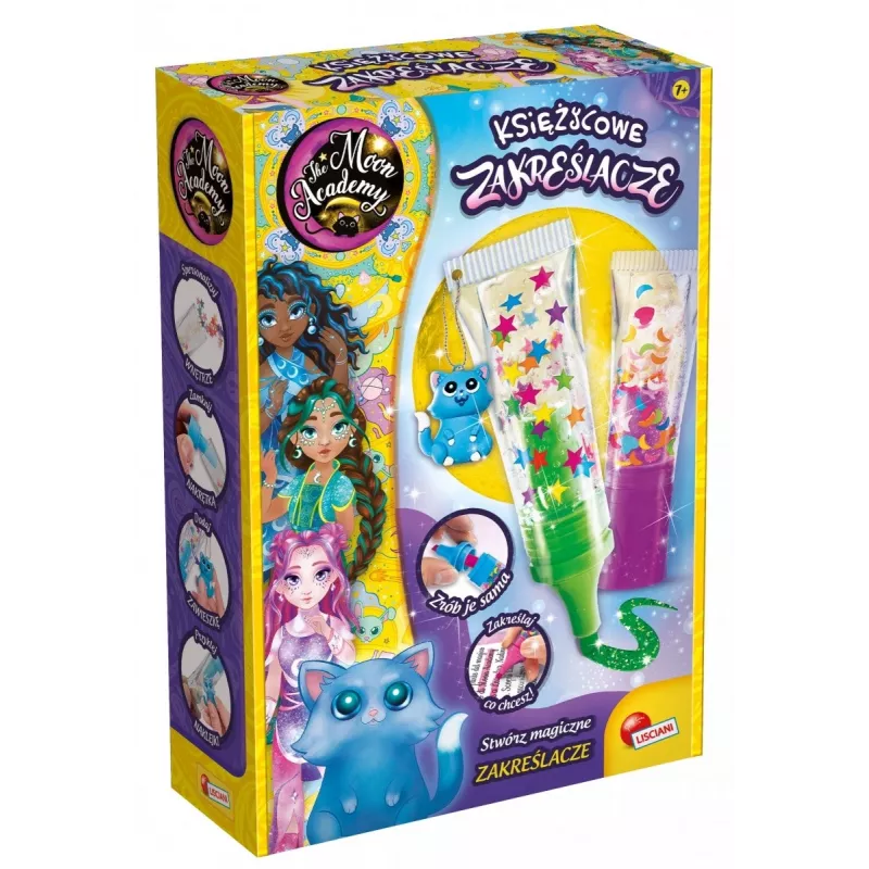 Highlighter Set Liscianigiochi Moon Academy — set of Moon highlighters (304-PL110568)