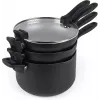 Cookware set Russell Hobbs RH01840EU7 — 4-piece stackable metallic marble