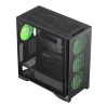 Gamemax Case | LEADER 2 BK | Black | E-ATX | Power supply included No