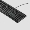 Logitech Desktop MK120 Combo, Black, Wired, Swiss, 920-002504