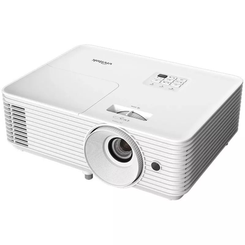Vivitek DX330 1PI267 standard throw data projector, 4000 ANSI lumens, DMD, XGA 1024x768, 3D, throw ratio 1.94–2.16:1, white