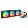 AIO Water Cooling Montech Hyper Flow ARGB 360 mm Black — 360 mm radiator, ARGB, closed-loop CPU cooler
